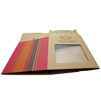Manufacturer PVC window Tall Cake Box Folding Cupcake Paper Box with Handle and Clear Window